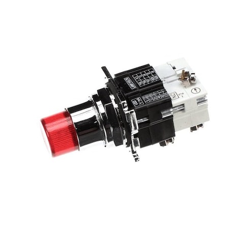 Somat Push Button Assy, Lighted, Red, No 00-316223 00-316223